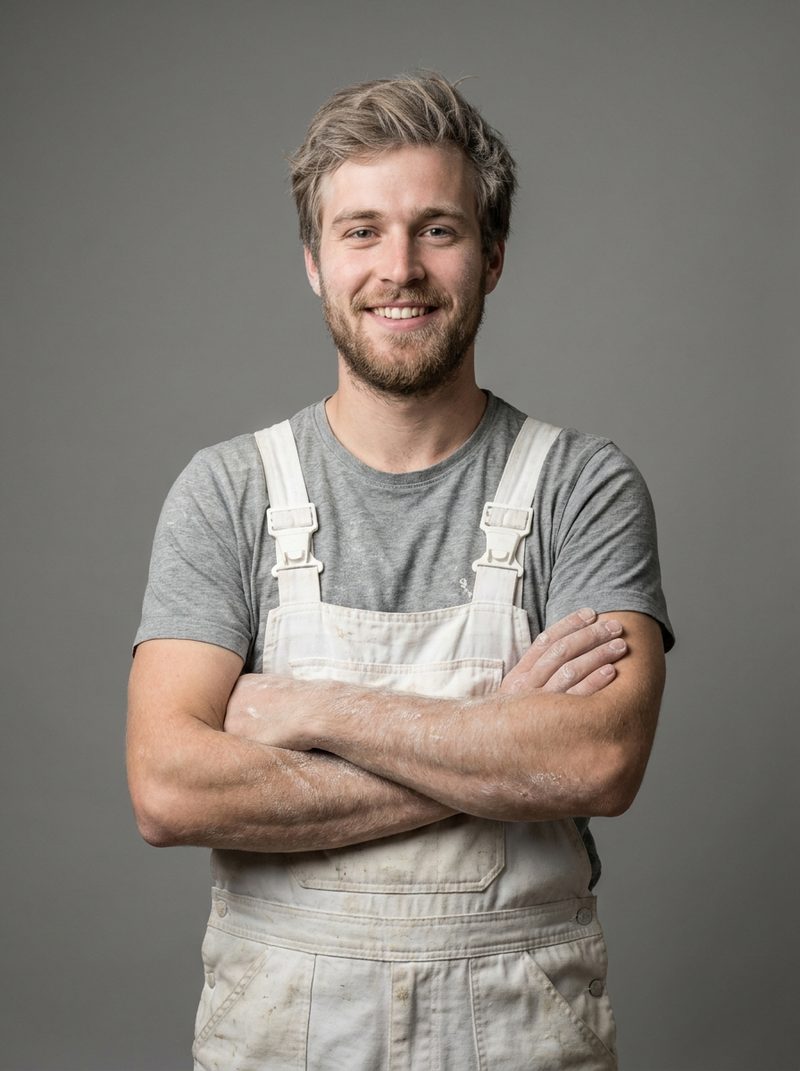 Julien Mertens, maçon-plafonneur